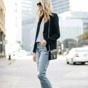 J.Crew Regent Blazer in Black | Size 10 | Office Staple | Blogger Favorite
